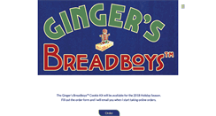 Desktop Screenshot of gingersbreadboys.com